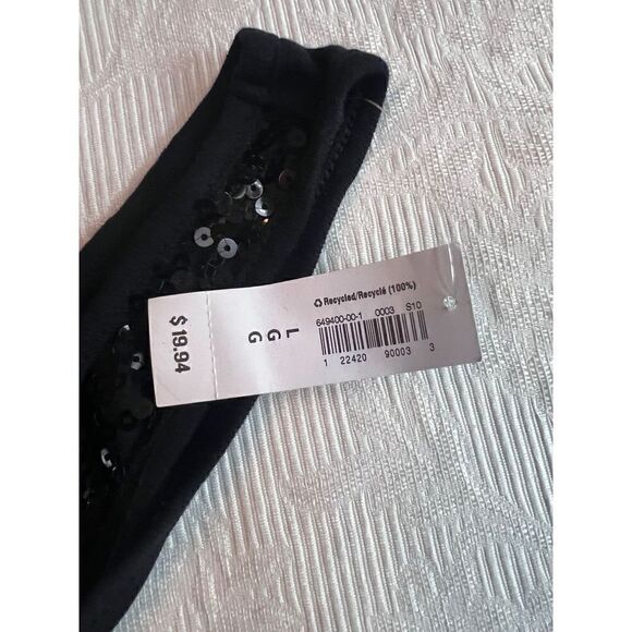 Old Navy Tank Top Womens Large Sequined Black NWT - Picture 2 of 8